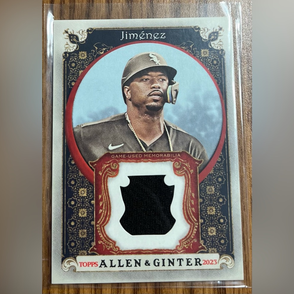 2023 Eloy Jimenez memorabilia card!
